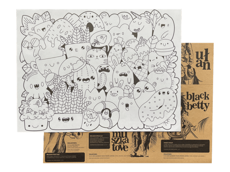 bedrukte placemats