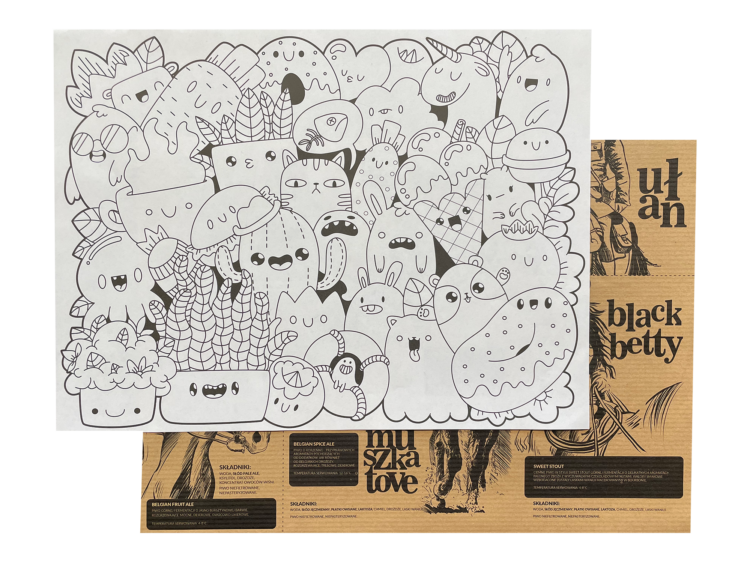 bedrukte placemats