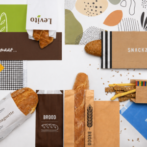 Snackzakken Bedrukken | Bedrukte Papieren Zakjes voor Broodjes & Snacks